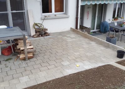 Terrasse wurde erweitert, Creativo Gartengestaltung